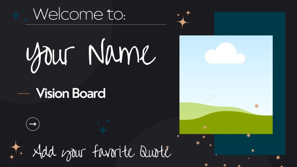 Free Vision Board Template