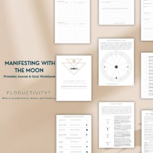 Manifesting with the Moon Printable Journal & Goal Workbook