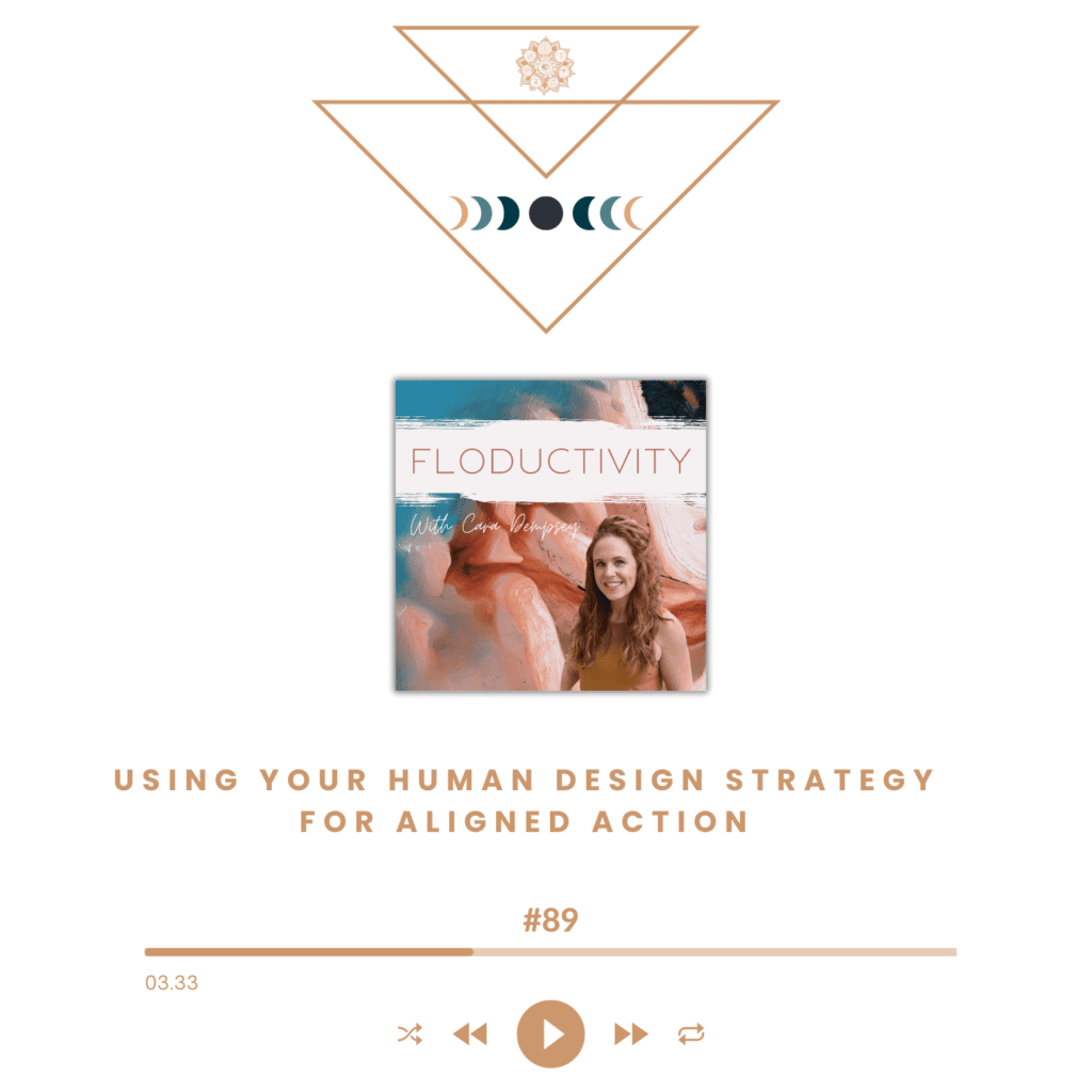 Using Your Human Design Strategy for Aligned Action blog